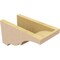 Ekena Millwork 6"W x 12"D x 6"H Wide Asheboro Rough Cedar Woodgrain TimberThane Corbel, Primed Tan CORUR06X12X06ASHRCPR - alternate 6